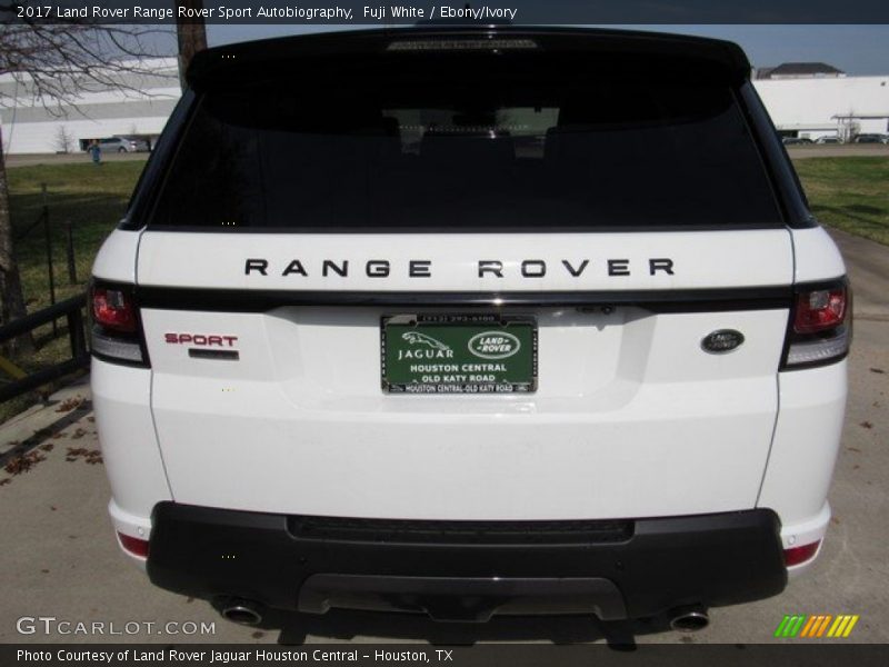 Fuji White / Ebony/Ivory 2017 Land Rover Range Rover Sport Autobiography