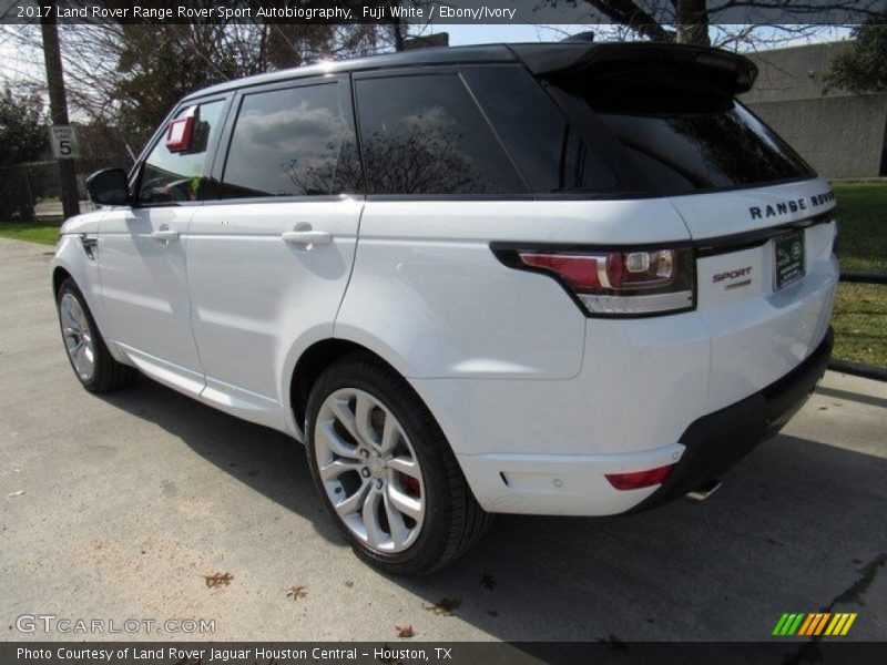 Fuji White / Ebony/Ivory 2017 Land Rover Range Rover Sport Autobiography