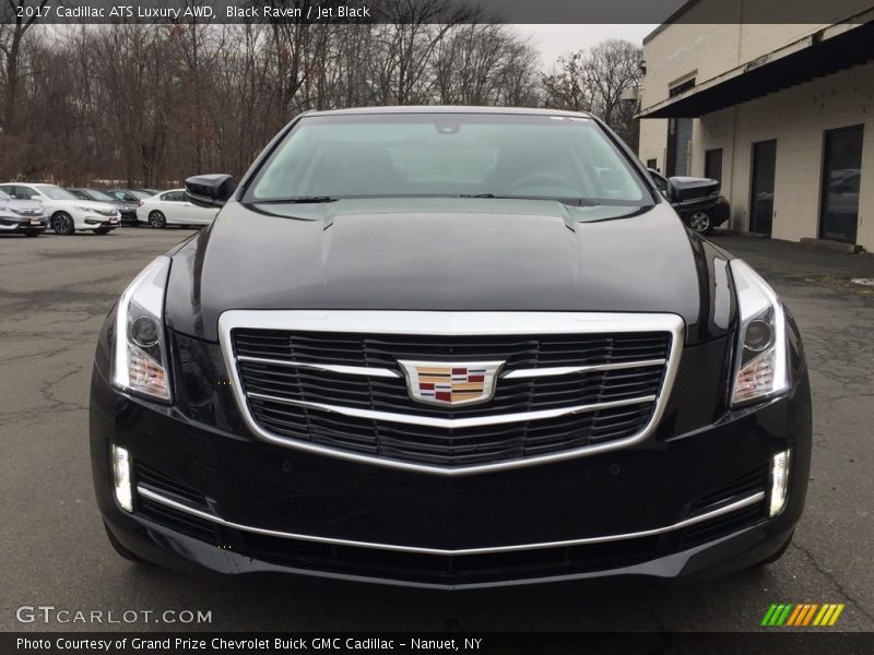 Black Raven / Jet Black 2017 Cadillac ATS Luxury AWD