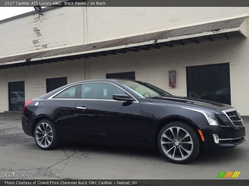 Black Raven / Jet Black 2017 Cadillac ATS Luxury AWD