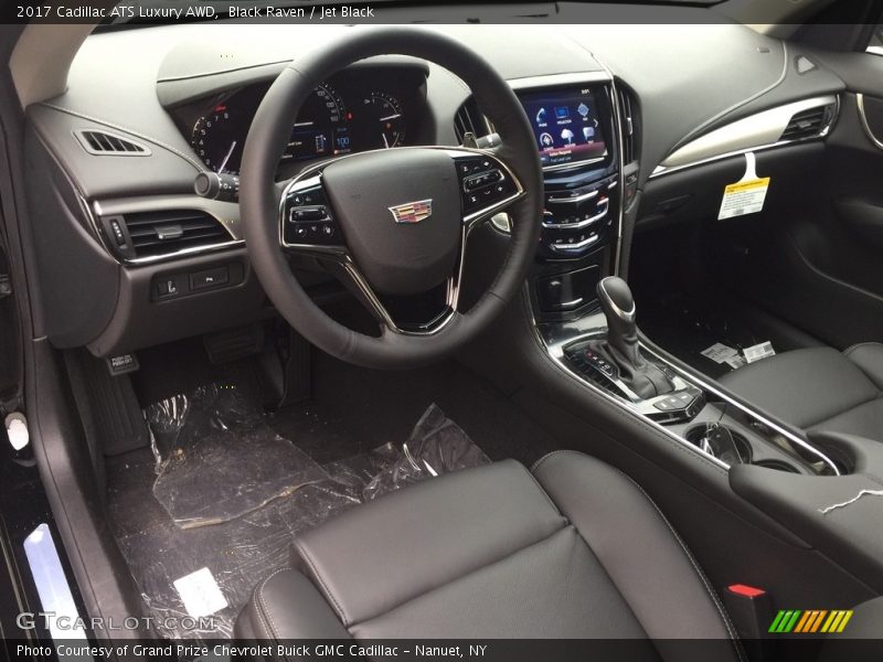  2017 ATS Luxury AWD Jet Black Interior