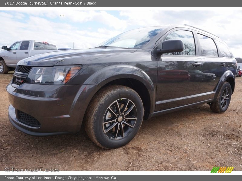 Granite Pearl-Coat / Black 2017 Dodge Journey SE