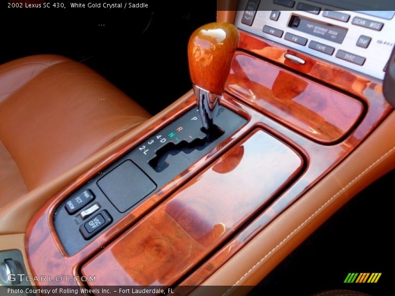 White Gold Crystal / Saddle 2002 Lexus SC 430