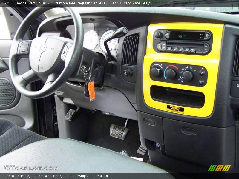 Black / Dark Slate Gray 2005 Dodge Ram 1500 SLT Rumble Bee Regular Cab 4x4