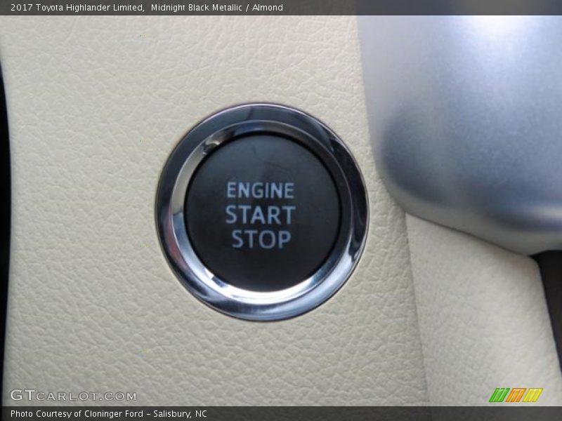 Controls of 2017 Highlander Limited