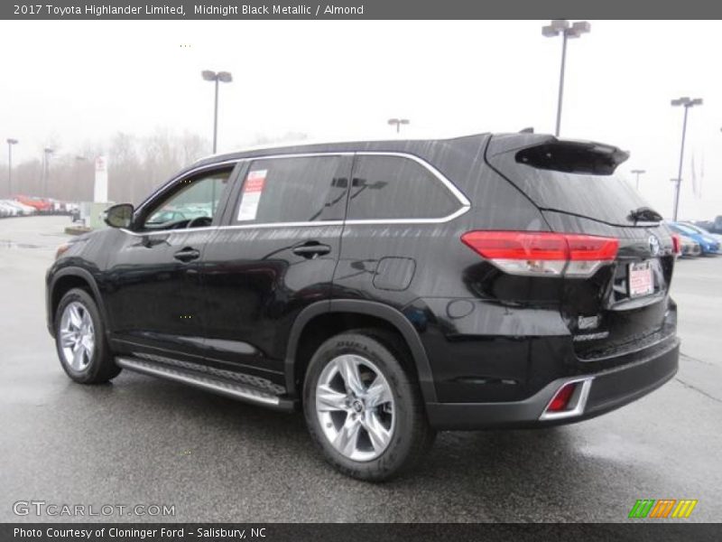  2017 Highlander Limited Midnight Black Metallic