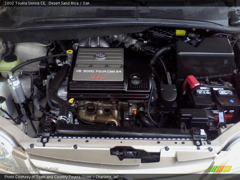 Desert Sand Mica / Oak 2002 Toyota Sienna CE