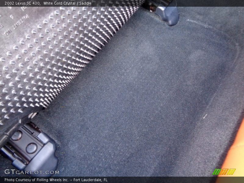 White Gold Crystal / Saddle 2002 Lexus SC 430