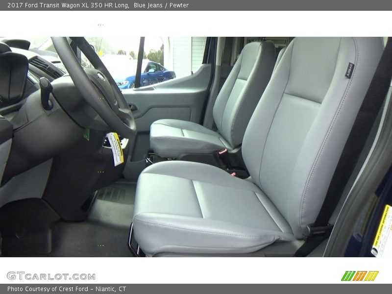 Blue Jeans / Pewter 2017 Ford Transit Wagon XL 350 HR Long