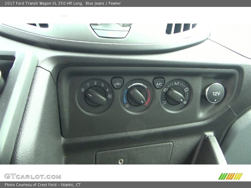 Blue Jeans / Pewter 2017 Ford Transit Wagon XL 350 HR Long