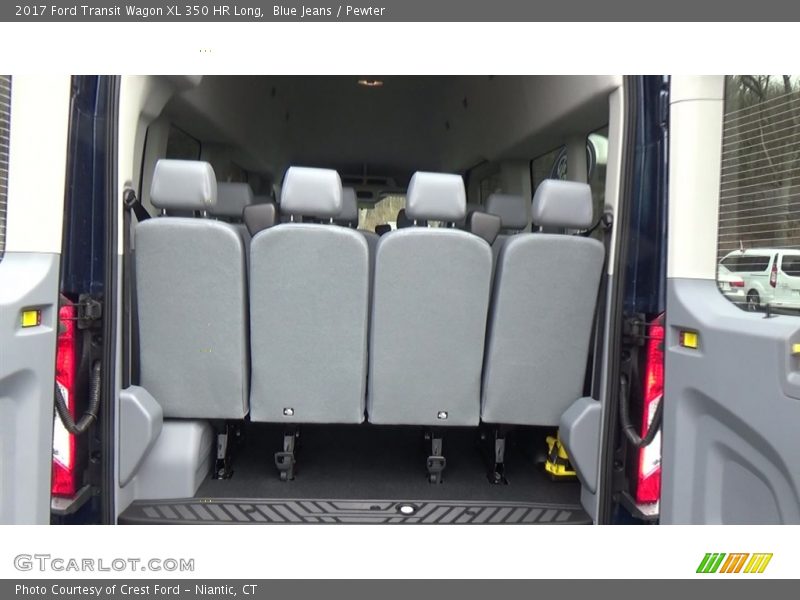 Blue Jeans / Pewter 2017 Ford Transit Wagon XL 350 HR Long