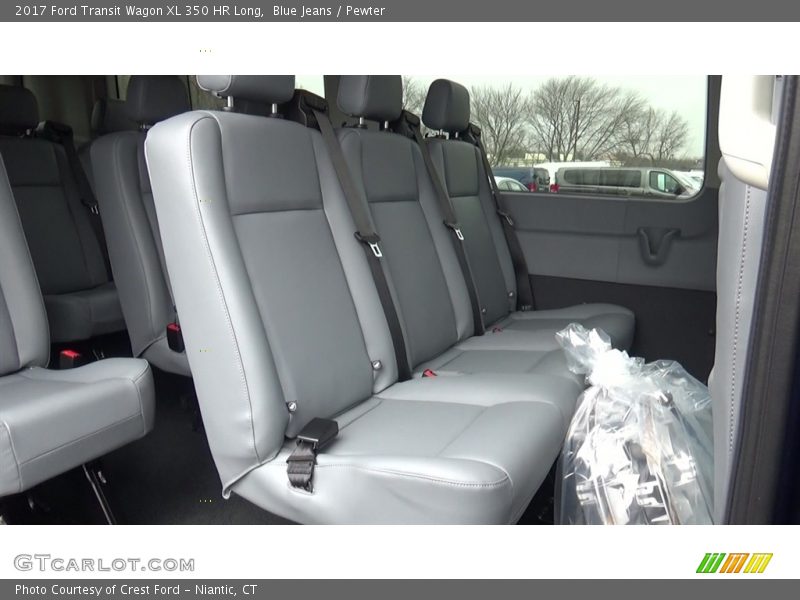 Blue Jeans / Pewter 2017 Ford Transit Wagon XL 350 HR Long