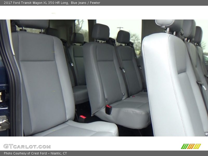 Blue Jeans / Pewter 2017 Ford Transit Wagon XL 350 HR Long