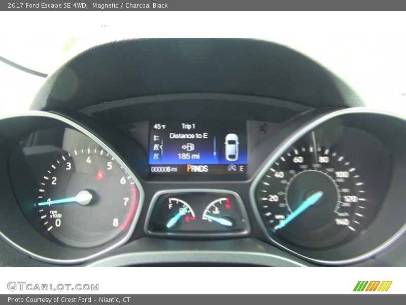 Magnetic / Charcoal Black 2017 Ford Escape SE 4WD