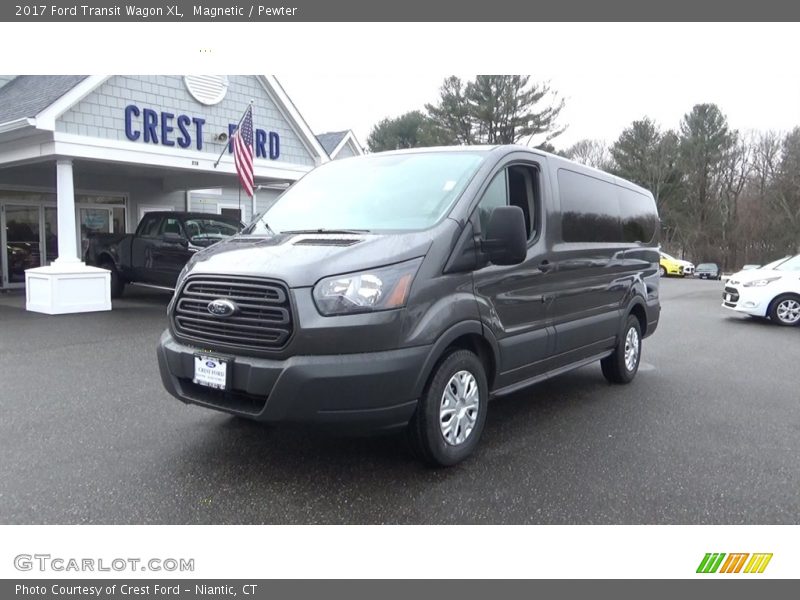 Magnetic / Pewter 2017 Ford Transit Wagon XL