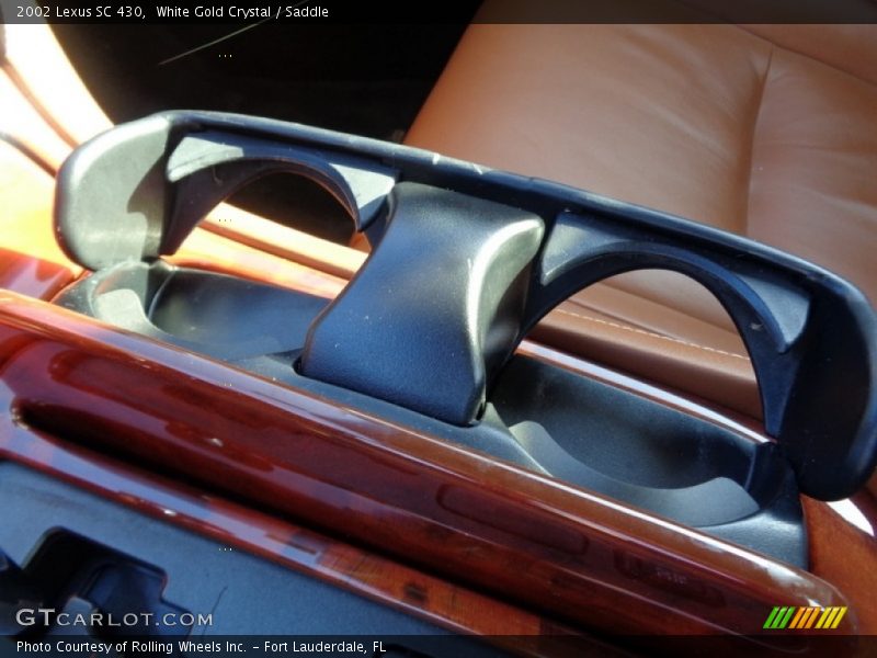 White Gold Crystal / Saddle 2002 Lexus SC 430