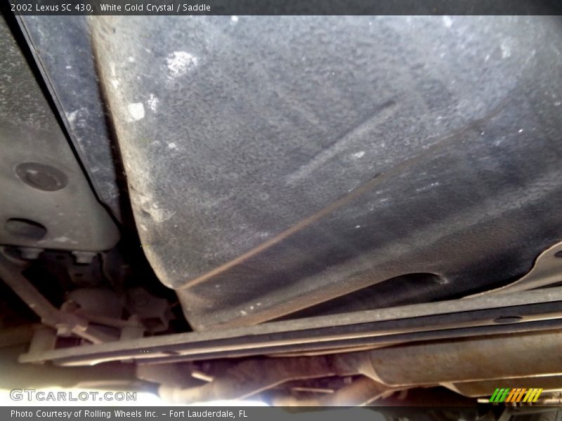 White Gold Crystal / Saddle 2002 Lexus SC 430
