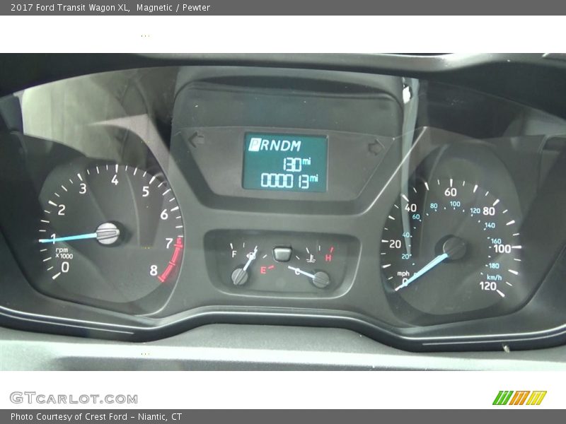 Magnetic / Pewter 2017 Ford Transit Wagon XL