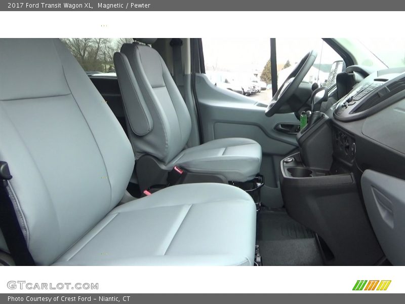 Magnetic / Pewter 2017 Ford Transit Wagon XL