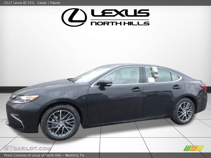 Caviar / Flaxen 2017 Lexus ES 350