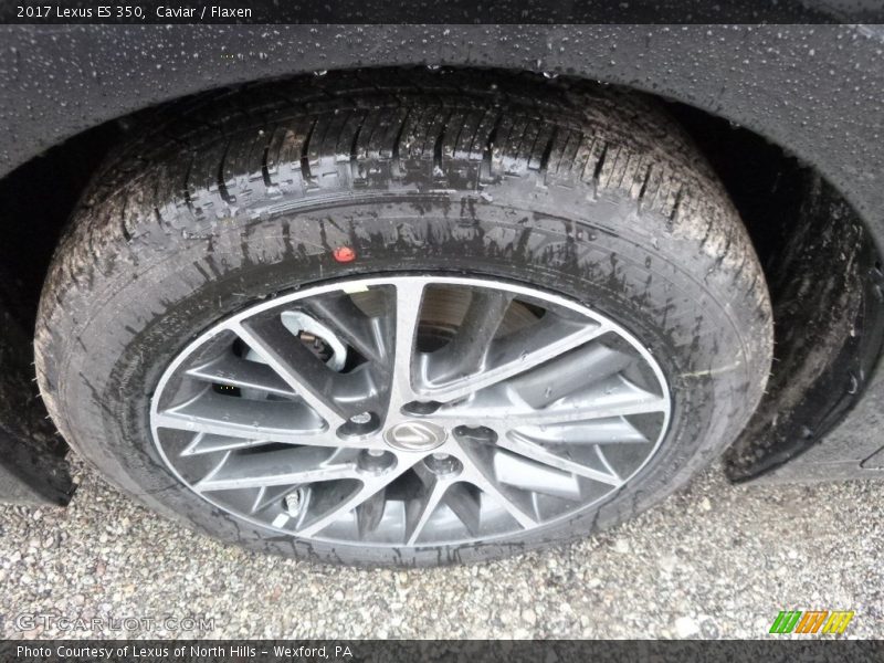 Caviar / Flaxen 2017 Lexus ES 350