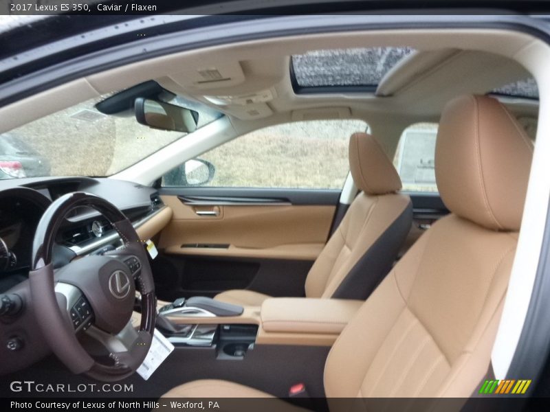 Caviar / Flaxen 2017 Lexus ES 350