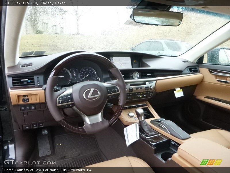 Caviar / Flaxen 2017 Lexus ES 350