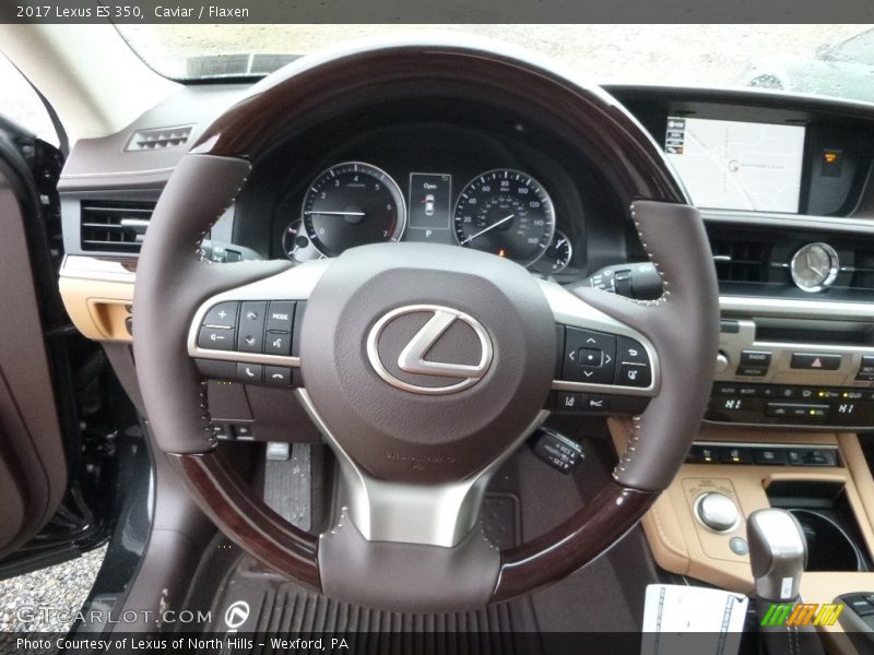 Caviar / Flaxen 2017 Lexus ES 350