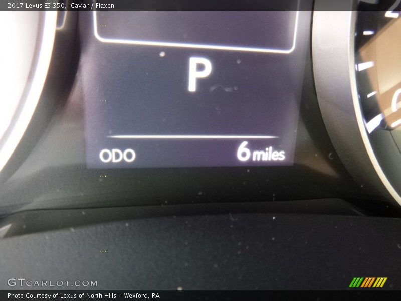 Caviar / Flaxen 2017 Lexus ES 350