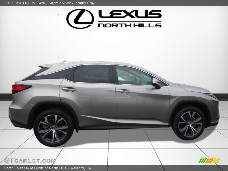Atomic Silver / Stratus Gray 2017 Lexus RX 350 AWD