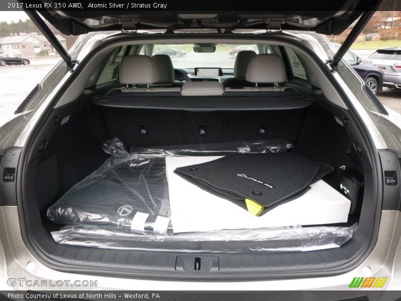Atomic Silver / Stratus Gray 2017 Lexus RX 350 AWD