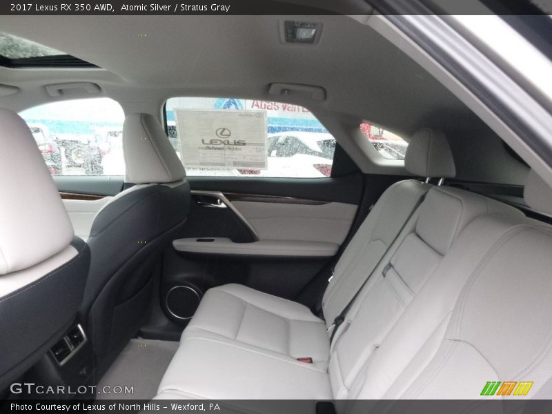 Atomic Silver / Stratus Gray 2017 Lexus RX 350 AWD