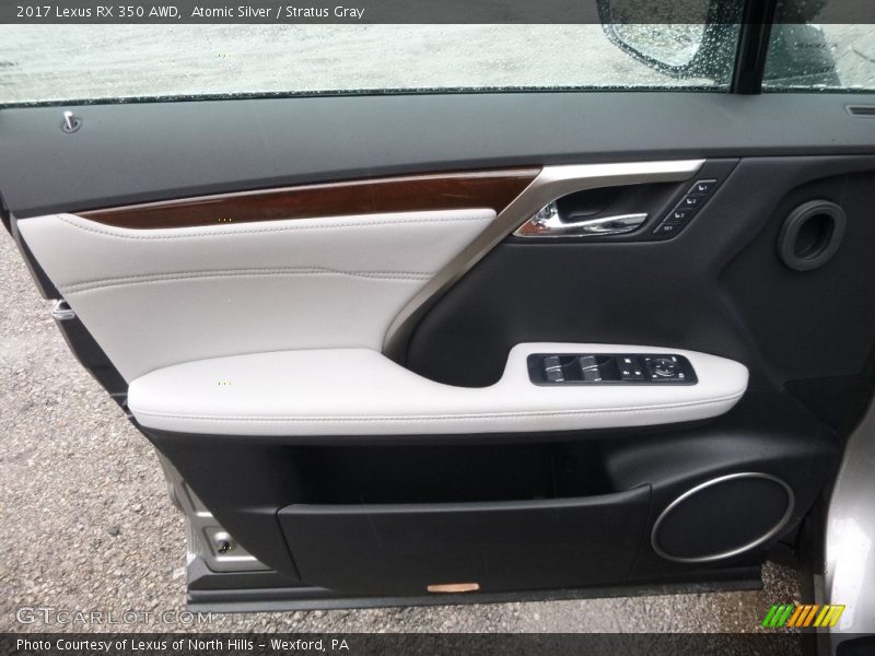 Atomic Silver / Stratus Gray 2017 Lexus RX 350 AWD