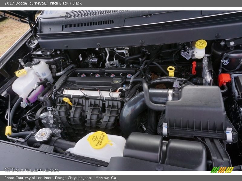 Pitch Black / Black 2017 Dodge Journey SE