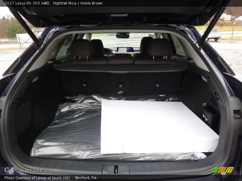 Nightfall Mica / Noble Brown 2017 Lexus RX 350 AWD