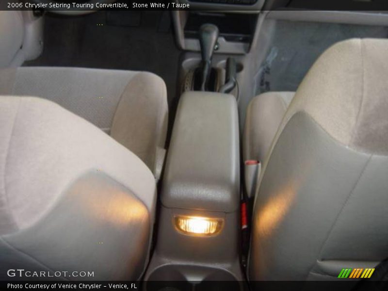 Stone White / Taupe 2006 Chrysler Sebring Touring Convertible