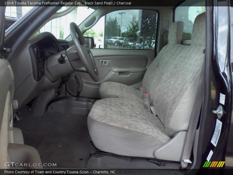 Black Sand Pearl / Charcoal 2004 Toyota Tacoma PreRunner Regular Cab