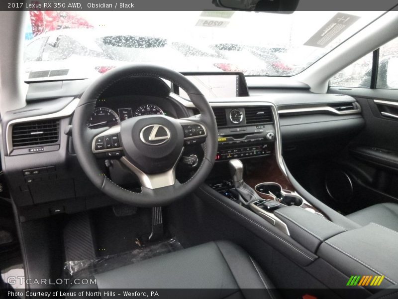 Obsidian / Black 2017 Lexus RX 350 AWD