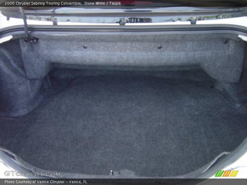 Stone White / Taupe 2006 Chrysler Sebring Touring Convertible
