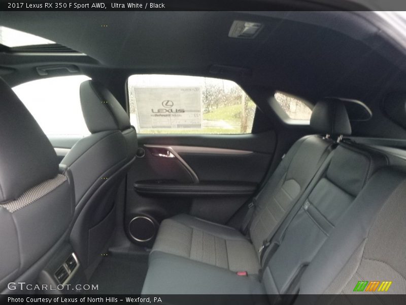 Ultra White / Black 2017 Lexus RX 350 F Sport AWD