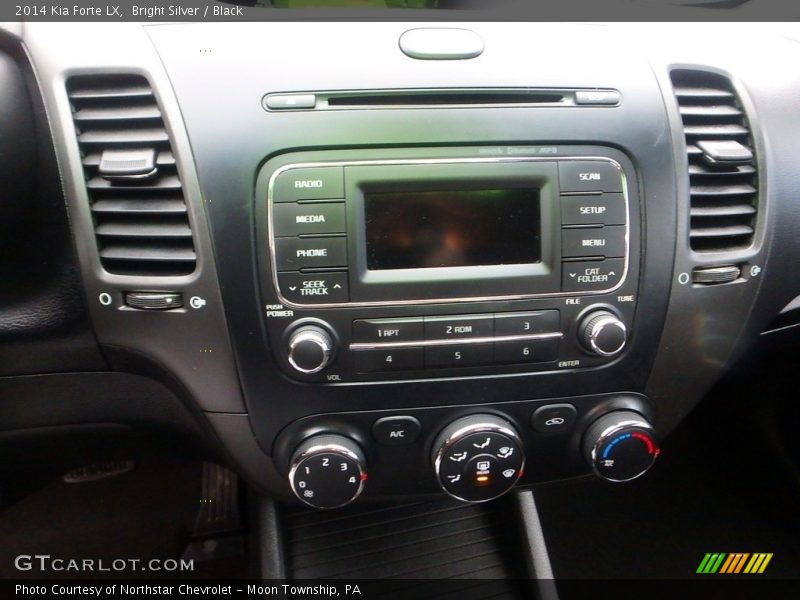 Bright Silver / Black 2014 Kia Forte LX