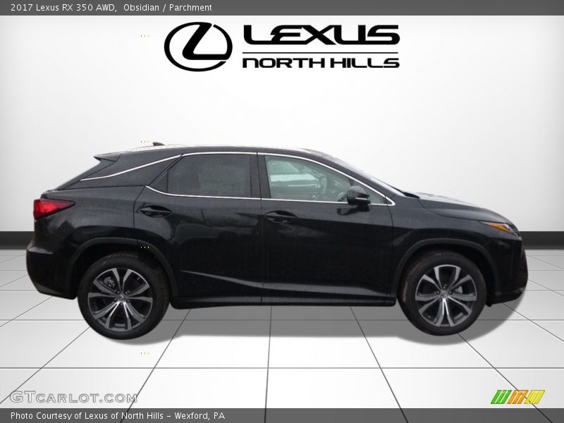 Obsidian / Parchment 2017 Lexus RX 350 AWD
