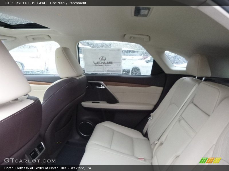 Obsidian / Parchment 2017 Lexus RX 350 AWD