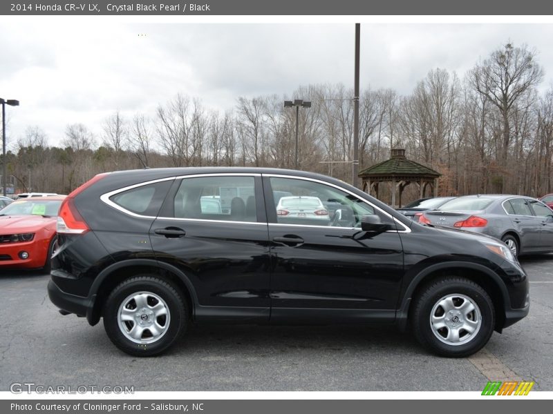 Crystal Black Pearl / Black 2014 Honda CR-V LX