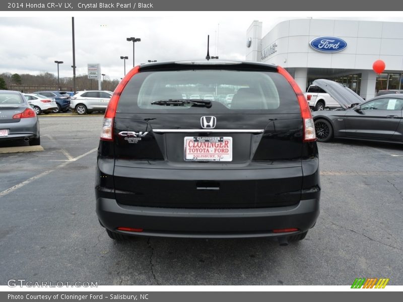 Crystal Black Pearl / Black 2014 Honda CR-V LX