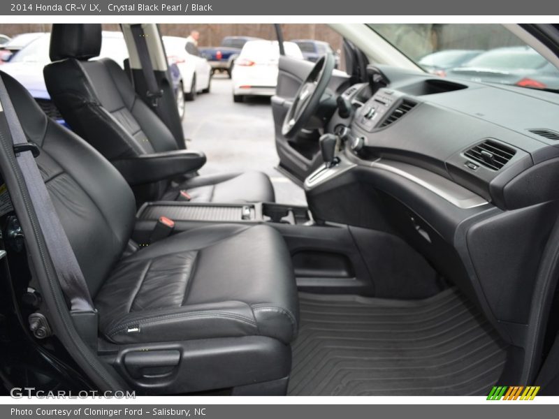 Crystal Black Pearl / Black 2014 Honda CR-V LX