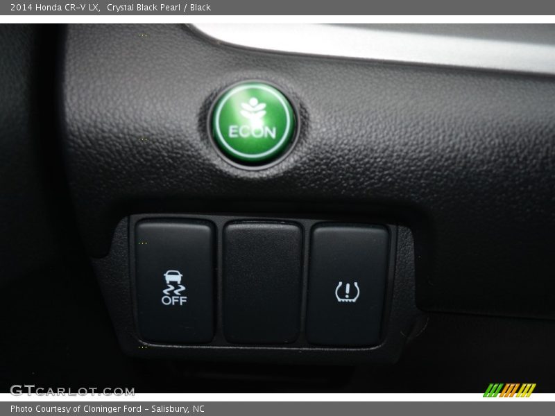 Crystal Black Pearl / Black 2014 Honda CR-V LX