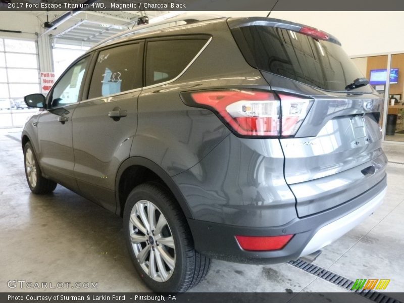 Magnetic / Charcoal Black 2017 Ford Escape Titanium 4WD