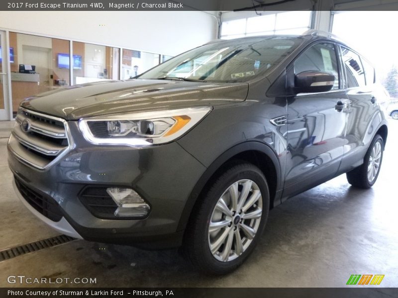 Magnetic / Charcoal Black 2017 Ford Escape Titanium 4WD