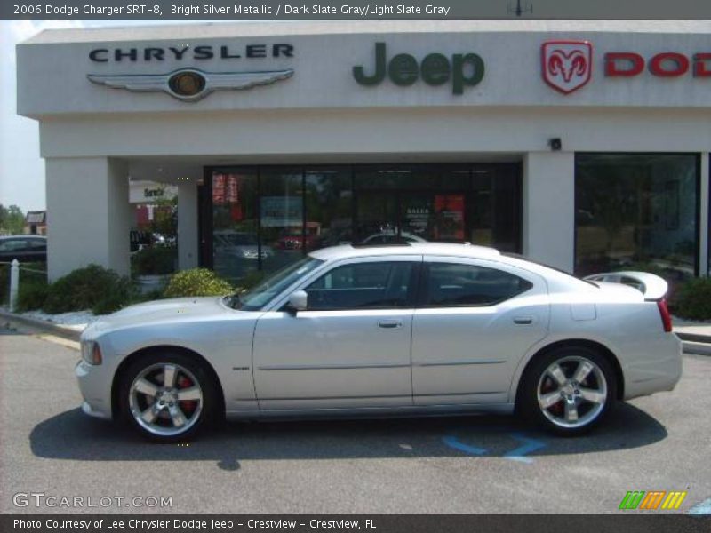 Bright Silver Metallic / Dark Slate Gray/Light Slate Gray 2006 Dodge Charger SRT-8